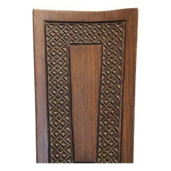 Un palabre en ébène avec motif