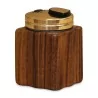 A rectangular RO-EL lighter in precious wood. Italy - Moinat - Decorating accessories