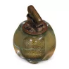 Ein goldgrünes Vénini-Glasfeuerzeug - Moinat - Dekorationszubehör