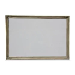A poster board with frame
