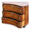 A Baloise Louis XIV chest of drawers in walnut - Moinat - Chests of drawers, Commodes, Chifonnier, Chest of 7 drawers