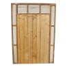 A white patina wood frame mirror - Moinat - Mirrors