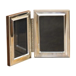 Un cadre à photo double (6 x 9 cm) PERL en argent 925
