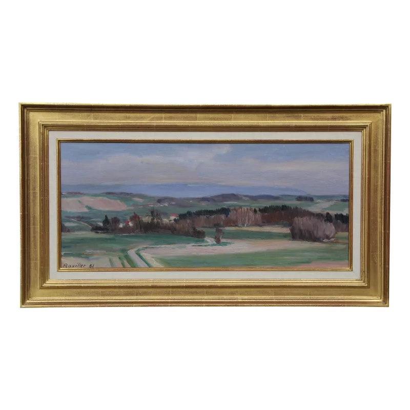 A painting \"The countryside\" signed Armand Rouiller - Moinat - Painting - Landscape