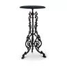 A cast iron Napoleon III style pedestal table - Moinat - Tables