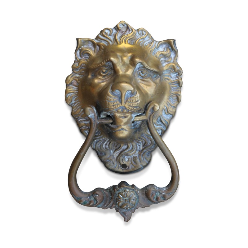Un marteau de porte tête de lion - Moinat - Accessoires de décoration Un marteau de porte tête de lion - Moinat - Accessoires de décoration