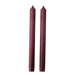 Une paire de bougies "Bordeaux"