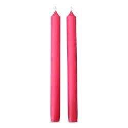 A pair of \"Fuchsia\" candles