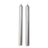 Ein Paar „Silber“-Kerzen - Moinat - Dekorationszubehör