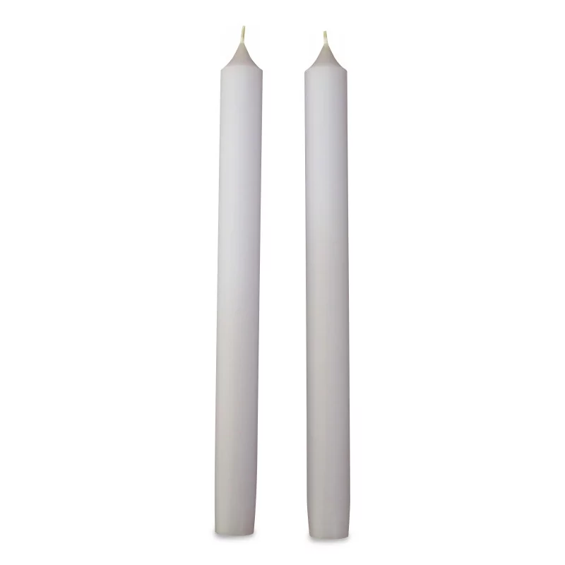 A pair of \"Lavender\" candles - Moinat - Decorating accessories