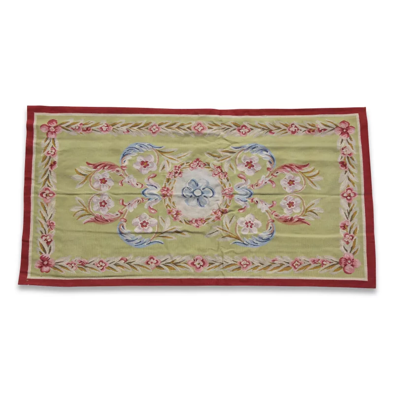 ein handgewebter Teppich im Aubusson-Design 1 - Moinat - Teppiche