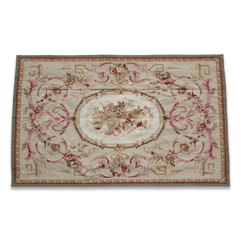 手工编织的 Aubusson 设计 371 地毯 - Moinat - 地毯 手工编织的 Aubusson 设计 371 地毯 - Moinat - 地毯
