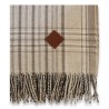 Un plaid "Turkana natural" 100% cachemire - Moinat - Couvertures, Plaids