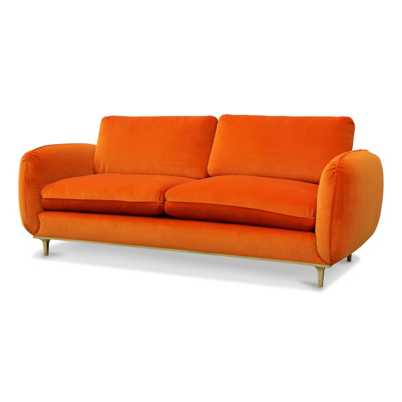 Ein „Wave By Moinat“-Sofa mit Samtbezug - Moinat - Sofas, Couchs Ein „Wave By Moinat“-Sofa mit Samtbezug - Moinat - Sofas, Couchs