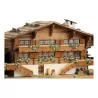A model of a wooden Swiss chalet - Moinat - Decorating accessories