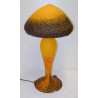Lampe champignon en pâte de verre de Vianne. - Moinat - Non catégorisé