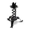 A tripod twisted wrought iron candlestick - Moinat - Candleholders, Candlesticks