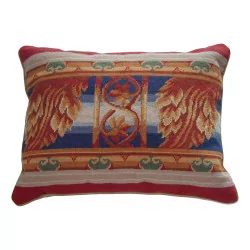 Cushion with old tapestry.