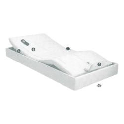 \"Treca de Paris\" Super CAD electric bed base with 5 plans of