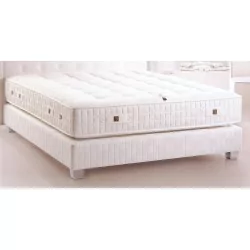 Lit comprenant 1 Sommier Treca Oméga Spring H17cm et 1 Matelas