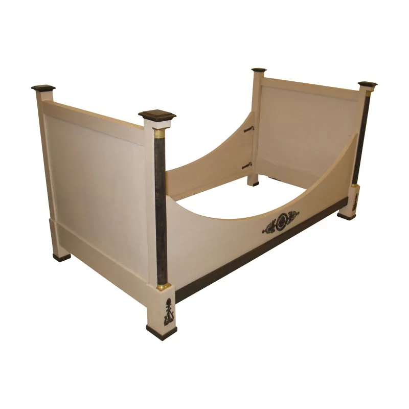 кровать в стиле ампир из орехового дерева серо-коричневого цвета - versailles et - Moinat - Деревянные рамки для кроватей