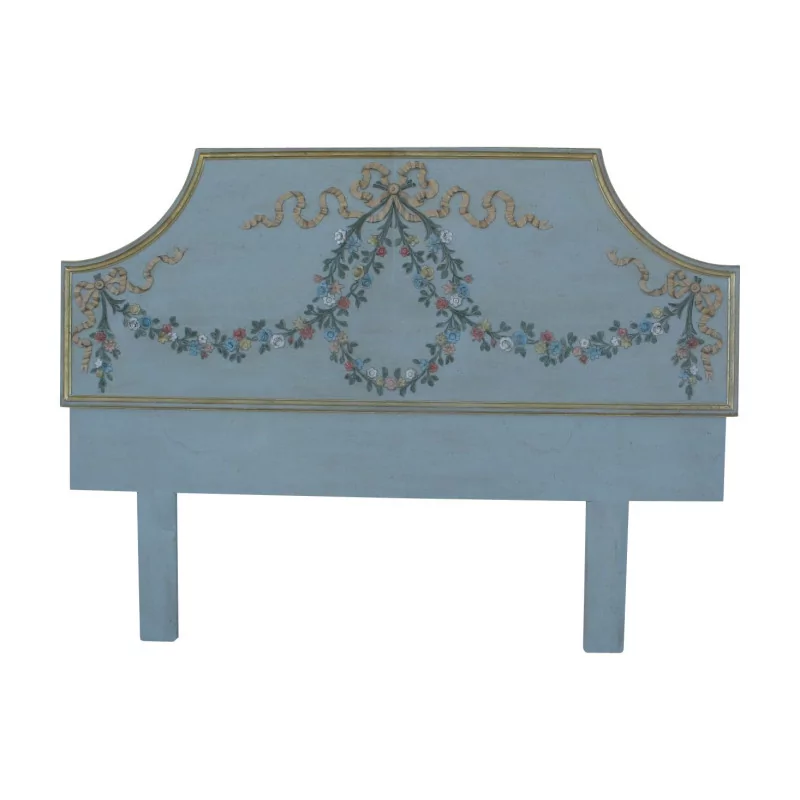 路易十六时期彩色木床头板。 - Moinat - Elisabeth Boss