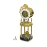 A Louis XVI gilt bronze and marble clock - Moinat - Table clocks
