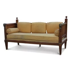 Представительский диван / кушетка из орехового дерева