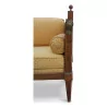 A walnut executive sofa / daybed - Moinat - Sofas