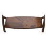 A Galle table, marquetry wood, beech legs - Moinat - Nest of tables