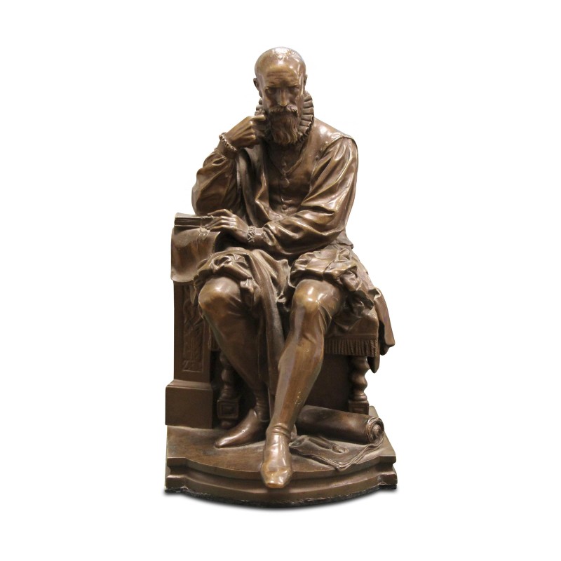 Eine Bronze „Ambroise Paré“, signiert von Ferdinand Barbedienne - Moinat - Bronzen Eine Bronze „Ambroise Paré“, signiert von Ferdinand Barbedienne - Moinat - Bronzen