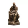 青铜“Ambroise Paré”，署名费迪南德·巴贝迪安 (Ferdinand Barbedienne) - Moinat - 青铜器
