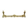 a pair of andirons in gilded bronze - Moinat - Firedogs, Andirons