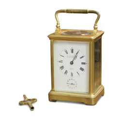 A LeRoy&Company model officer's clock