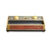 A cloisonné and gold-lacquered table inkwell - Moinat - Office accessories, Inkwells