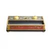 A cloisonné and gold-lacquered table inkwell - Moinat - Office accessories, Inkwells