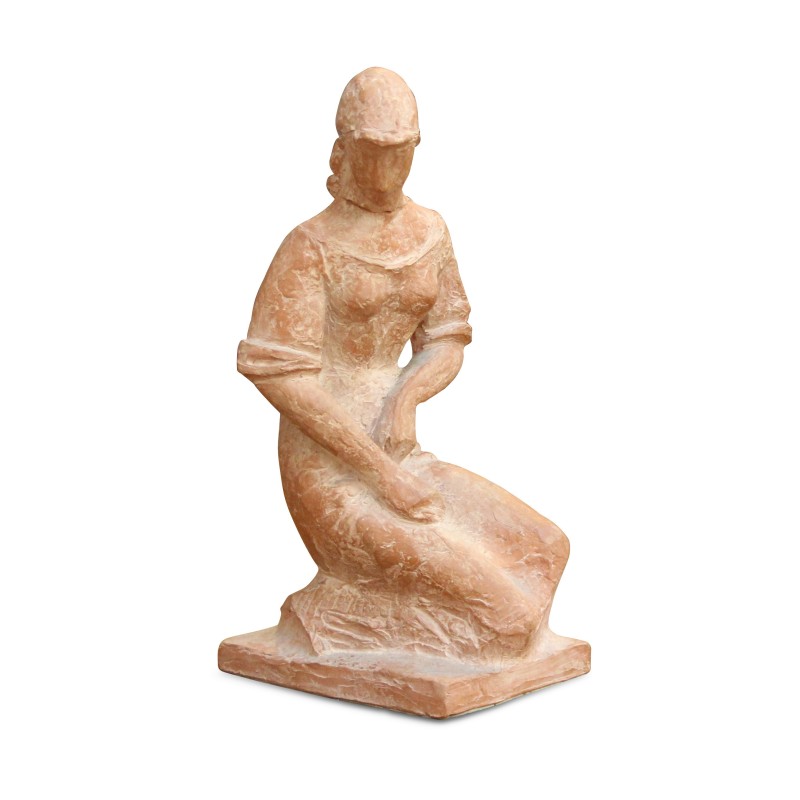 A terracotta sculpture signed Pierre Blanc - Moinat - Decorating accessories A terracotta sculpture signed Pierre Blanc - Moinat - Decorating accessories