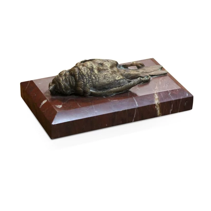 Un bronze "Oiseau mort" probablement Jules Moigniez - Moinat - Bronzes Un bronze "Oiseau mort" probablement Jules Moigniez - Moinat - Bronzes