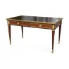 A Louis XVI desk in speckled mahogany wood - Moinat - Desks
