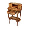 A Louis XVI happiness of the day in oval shape - Moinat - Desks : cylinder, leaf, Writing desks