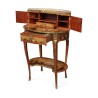 A Louis XVI happiness of the day in oval shape - Moinat - Desks : cylinder, leaf, Writing desks