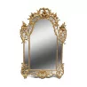 A Régence mirror in gilded wood, mercury mirror - Moinat - Mirrors
