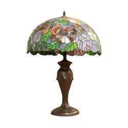 A \"Tiffany\" style lamp
