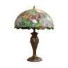 A \"Tiffany\" style lamp - Moinat - Table lamps