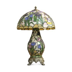A \"Tiffany\" style lamp