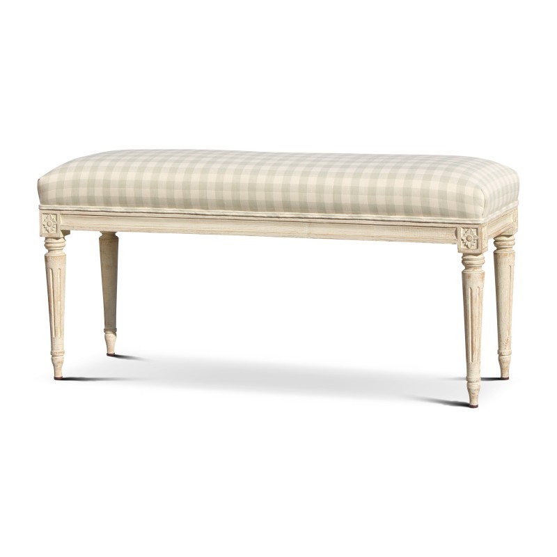 手工雕刻和涂漆的实木长凳 - Moinat - Stools, Benches, Pouffes 手工雕刻和涂漆的实木长凳 - Moinat - Stools, Benches, Pouffes