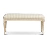 手工雕刻和涂漆的实木长凳 - Moinat - Stools, Benches, Pouffes