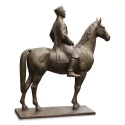 Un bronze "Général Guisan" signé F.R Schmied