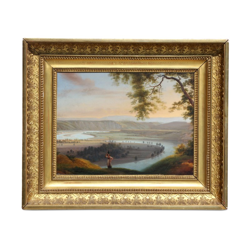 painting \"River\" by Charles-Joseph d’Auriol - Moinat - Painting - Landscape painting \"River\" by Charles-Joseph d’Auriol - Moinat - Painting - Landscape