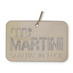 Eine \"Fratelli Martini\" Messing-Stehlampe